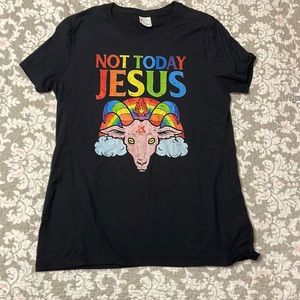 Not Today Jesus Shirt